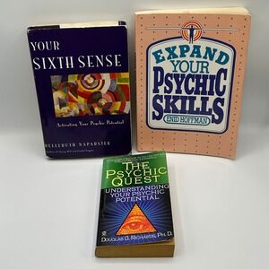 BUNDLE 3 Psychic Quest Sixth Sense Psychic Skills Paranormal Self Help Paperback